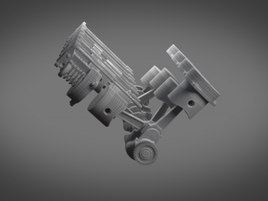 engine 3Dモデル