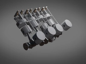 engine 3D Model