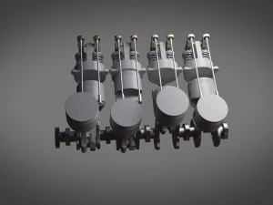 engine 3D Model