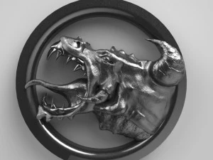 ryk smok&oacute;w Model 3D