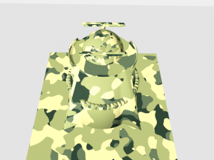 dual rocket launcher low poly 3D मॉडल