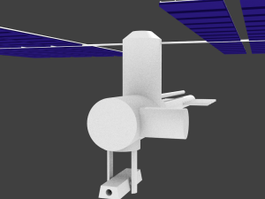 satellite strike 3D 모델