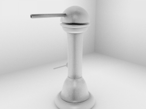 laser tower 3Dモデル