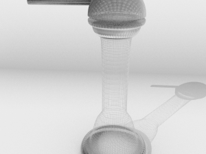 laser tower Modelo 3D