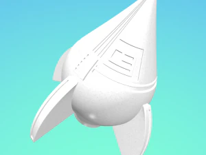 pot belly rocket 3D Model