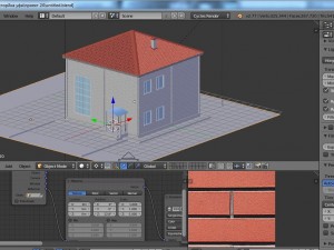 wood house 3D-Modell