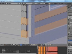 wood house 3D-Modell