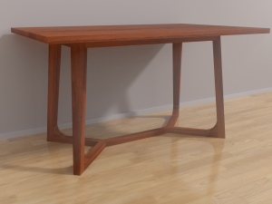 bedroom bed table baby bed dresser 3D मॉडल