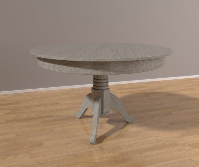 round table 3D Model .c4d .max .obj .3ds .fbx .stl .blend 