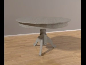 yuvarlak masa 3D Model