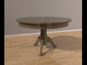 round table 3D Model