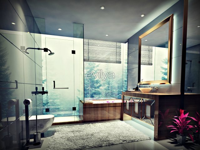bathroom design render scene full no 2 3D मॉडल .c4d .max .obj .3ds .fbx .stl .blend
