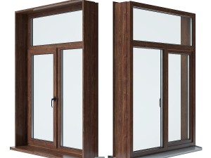 plastic windows collection Model 3D