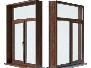 plastic windows collection 3D Model