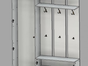 small anteroom 3D Модель
