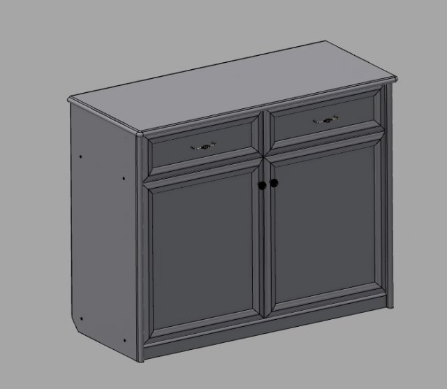 tv stand 3D Model .c4d .max .obj .3ds .fbx .stl .blend 