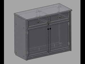 tv stand 3D Model