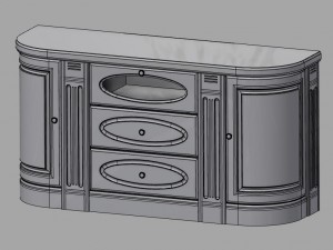 tv stand 3D Model