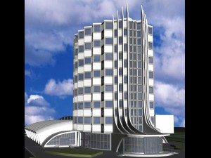 business centre 3D Модель