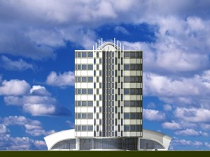 business centre 3D Модель