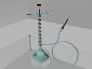 हुक्के 3D मॉडल