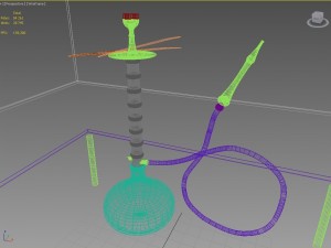 hookah 3D Model