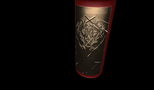 medieval shield Model 3D .c4d .max .obj .3ds .fbx .stl .blend 