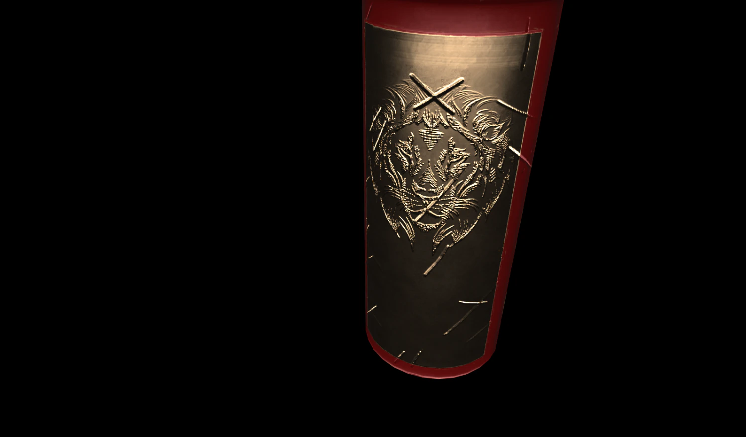 medieval shield 3D Model .c4d .max .obj .3ds .fbx .stl .blend 