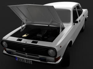 gaz-2410 volga Modelo 3D