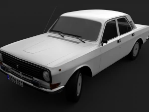 gaz-2410 volga 3D Model