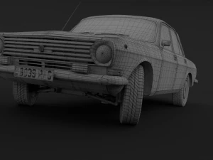 gaz-2410 volga 3D Model