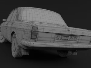 gaz-2410 volga 3D Model