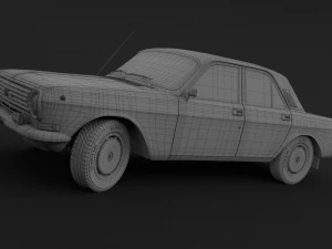 gaz-2410 volga 3D Model