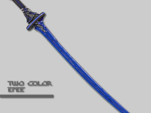 two colors epee 3D Model