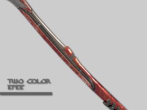 two colors epee 3D Модель
