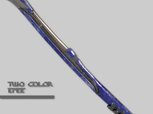 two colors epee 3D Model