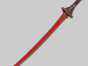 two colors epee 3D Model