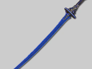 two colors epee 3D Model