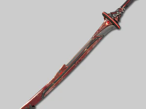 two colors epee 3D Model