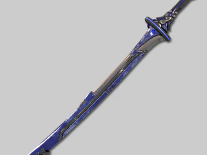 two colors epee 3D Model