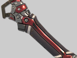 two colors epee 3D Model