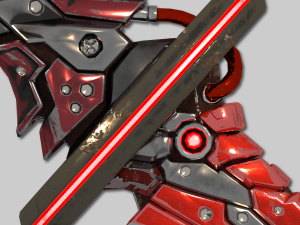 two colors epee 3D Модель