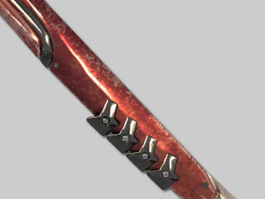 two colors epee 3D Model