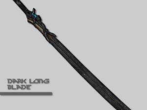 sci-fi swords pack 3D Model