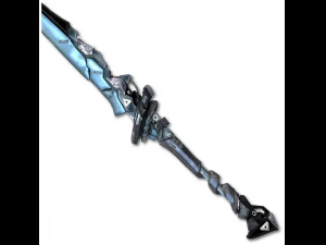 sci-fi swords pack 3D Model