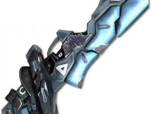 sci-fi swords pack 3D Model