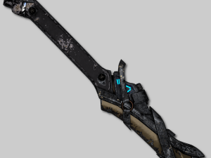 sci-fi swords pack Modello 3D