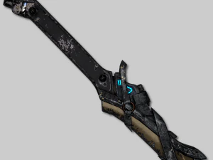 sci-fi swords pack 3D Model