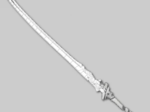 sci-fi swords pack 3D Model