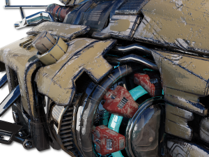 heavy spy plane Modèle 3D